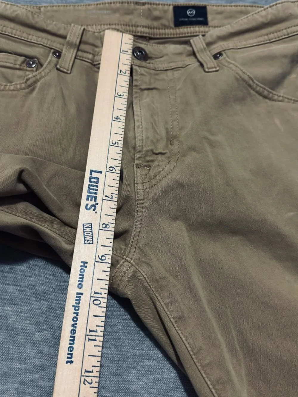 AG Adriano Goldschmied The Tellis Modern Slim Pants Mens 30x30 Brown 1783SUDPTIN